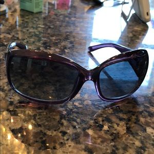 Purple women’s Ralph Lauten Sunglasses w case